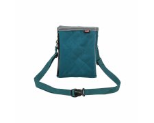 Trixie Twin torebka na przysmaki dla psa w kolorze petrol 15×18×2.5cm