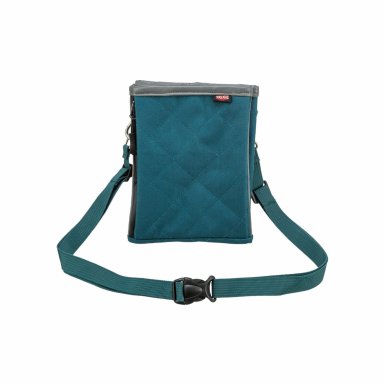 Trixie Twin torebka na przysmaki dla psa w kolorze petrol 15×18×2.5cm