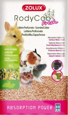 Zolux RodyCob Fresh podściółka roślinna dla gryzoni 5L