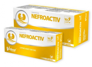 Vetfood NefroActiv wspieranie funkcji nerek kotów