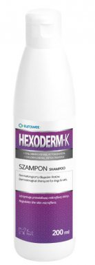 Eurowet Hexoderm-k szampon hypoalergiczny dla psów i kotów 200ml