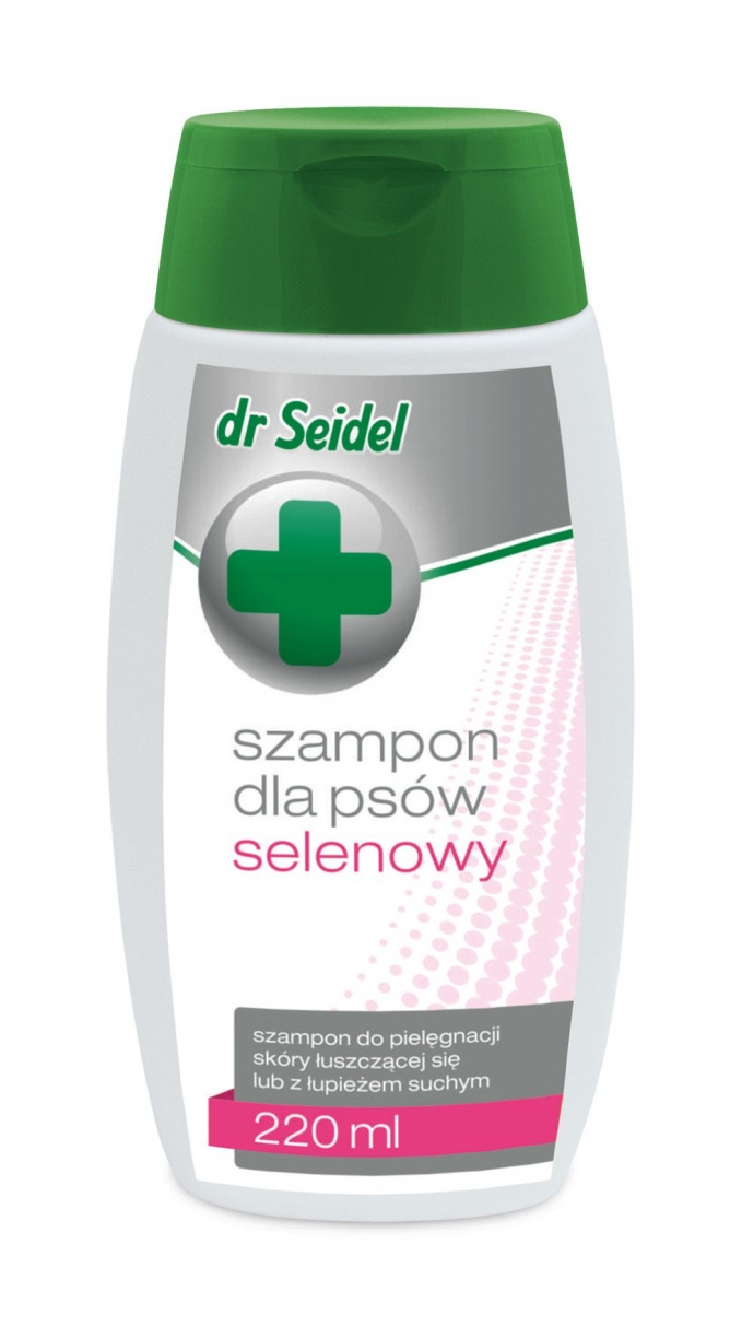 Dr.Seidla szampon selenowy dla psów z łupieżem suchym 200ml