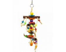 DUVO + Zabawka dla ptaków z koralikami 28x10,2x6cm