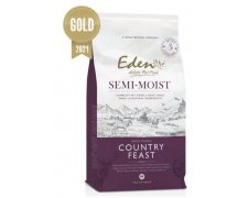 Eden Country Feast półwilgotna karma dla psów 60% Kaczka, Jagnięcina, Królik, Dziczyzna