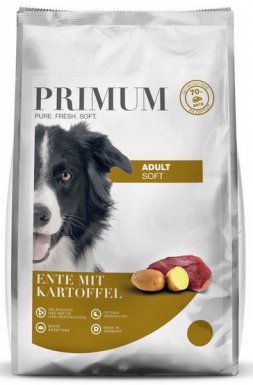 Primum Dog Adult Soft Duck kaczka i ziemniaki bezzbożowa, miękka karma dla psów 
