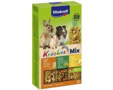 Vitakraft Kracker kolby dla świnki morskiej trio-mix cytrus miód i warzywa 3szt