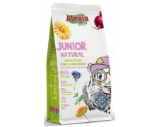 Alegia Junior Natural dla kawii domowej bez ziaren, zbóż, bogata w suszone warzywa i zioła najwyższej jakości 650g