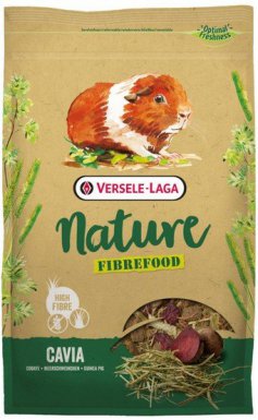 Versele-Laga Fibrefood Cavia Nature wysokobłonnikowy pokarm dla świnki morskiej
