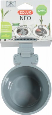 Zolux Neo miska plastikowa do zawieszenia 9,5cm 300ml