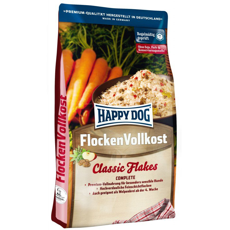 Happy Dog Flocken Vollkost płatki zbożowe dla psa