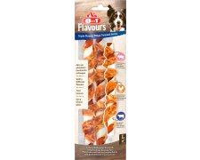 8in1 Triple Flavour Twisted Sticks skręcane pałeczki do żucia dla psa 140g