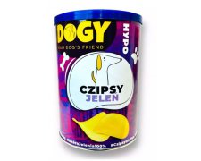 DOGY Hypoallergiczne czipsy z jelenia dla psów 75g