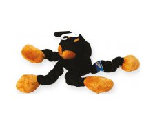 Yarro Szczeniaczek puppy czarny piszczący zabawka pluszowa dla psa 24cm