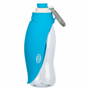 Trixie Butelka z miską dla psa mix kolorów 550ml