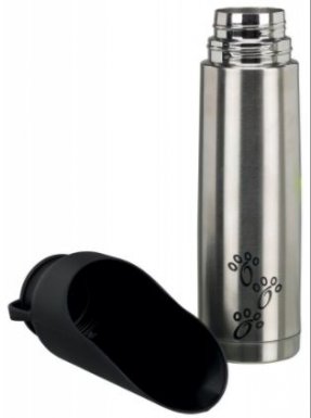 Trixie Termos do wody z miseczką 500ml