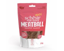 Schesir Meatball Bezzbożowe kulki mięsne wołowe przysmak dla psów bez sztucznych barwników i aromatów 225g