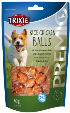 Trixie Premio kulki ryżowo drobiowe dla psa 80g