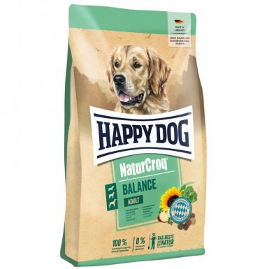 Happy Dog NaturCroq Balance zrównoważona, lekkostrawna mieszanka krokietów z twarogiem