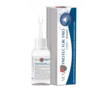 JM Sante Vet protector Pro uszy start preparat do stosowania u psów i kotów w celu usunięcia nadmiaru woskowiny 30ml 