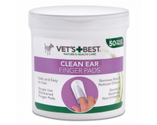 Vet's Best Ear Finger Pads czyściki do uszu na palec 50 sztuk 