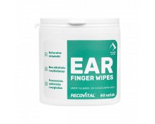 Recovet Ear Finger Wipes płatki do uszu dla psów i kotów 50szt