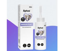 Aptus Orisolve Plus roztwór rozpuszcza woskowinę i działa kojąco dla psa i kota 100ml