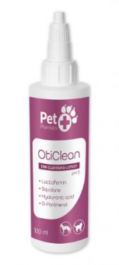  Vetfood Oticlean higiena małżowin usznych i kanałów słuchowych zewnętrznych przy stanach zapalnych o różnej etiologii 100ml 