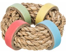 Trixie Zabawka naturalna dla kawii domowych królików trawa morska tektur 8cm