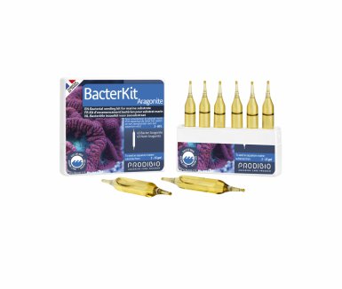 Prodibio Bacter kit aragonite zaszczepiania i reaktywacji dowolnego substratu morskiego 6 ampułek