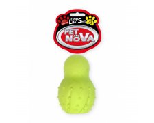 Pet Nova TPR Snowman gryzak z dzwonkiem 9,5cm 