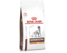 Royal Canin VD Dog Dog Gastrointestinal High Fibre zapewnia optymalną ochronę przewodu pokarmowego, działa na stres