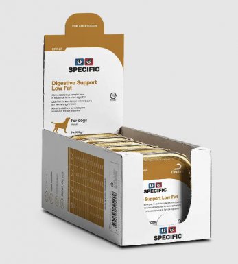 Specyfic CIW-LF Adult Digestive Support Low Fat dla psów z chorobami trzustki, niepożądanymi reakcjami na pokarm (w tym IBD) i problemami żołądkowo-jelitowymi