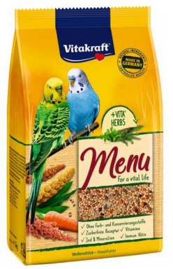 Vitakraft Menu Vital karma miodowa dla papugi falistej 