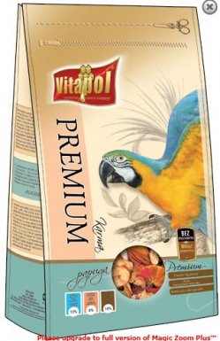 Vitapol Pokarm Premium dla dużych papug 750g