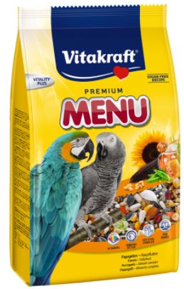 Vitakraft Menu Ara pokarm dla dużych papug 1kg