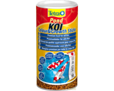 Tetra Pond KOI Colour&Growth Sticks 1L - Pokarm premium dla wszystkich gatunków karpi Koi