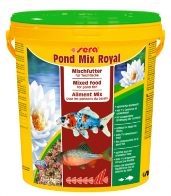 Sera Pond Mix Royal pokarm dla ryb stawowych
