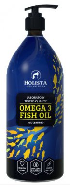 Holista Omega 3 Fish Certyfikowany olej pozyskiwany z dziko żyjących ryb morskich