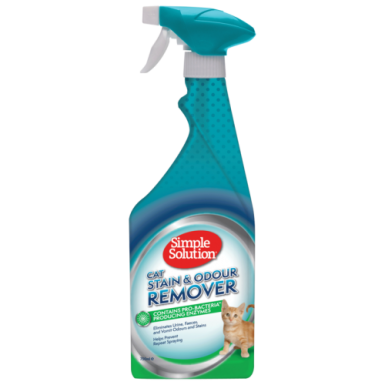 Simple Solution Stain & Odour Remover odplamiacz i dezodorant dla kota 750ml 