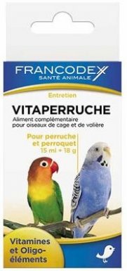 Francodex Witaminy dla papug 15ml + 18g