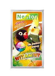 Nestor witaminy dla średnich papug 20g