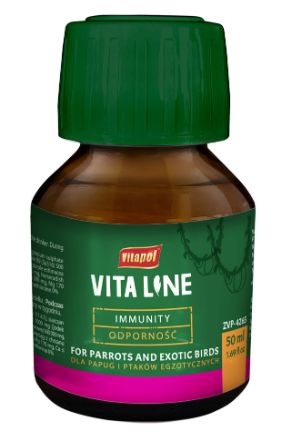 Vitapol Vitaline na odporność dla ptaków egzotycznych 50ml