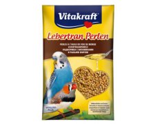 Vitakraft Lebertran Prelen odżywka witaminowa z tranem dla papugi falistej 20g