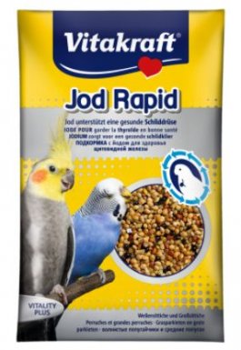 Vitakraft Jod Rapid Perlen Witaminy i Minerały z jodem dla ptaków 20g