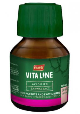 Vitapol Vitaline zakwaszacz dla ptaków egzotycznych 50ml