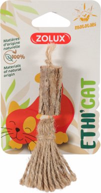 Zolux Zabawka dla kota Ethicat pompon z matatabi naturalna zabawka dla kota 11cm