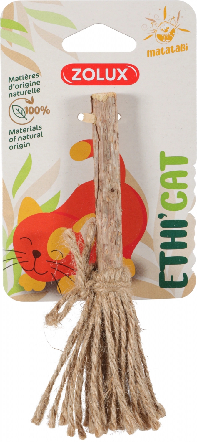 Zolux Zabawka dla kota Ethicat patyk z matatabi naturalna zabawka dla kota 15cm