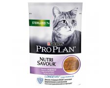 Purina Pro Plan Sterilised 7 + saszetka dla kotów sterylizowanych powyżej 7 roku życia z indykiem