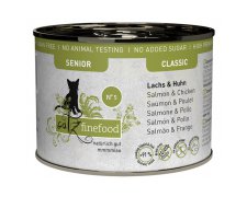 Catz Finefood Classic Senior N.05 Łosoś i kurczak puszka 200g