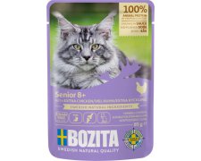 Bozita Cat Senior 8 + saszetka dla starszych kotów w sosie